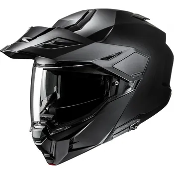 Helma na motorku i80 Solid semi flat black XXL (63/64)