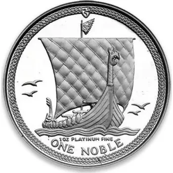 Pobjoy Mint Platinová mince 1 Oz Noble 1983 31.099998474121094 g