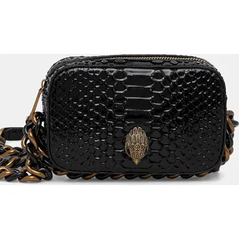 Kabelka Kožená kabelka Kurt Geiger London KENSINGTON 9321100719 černá 99X, vel. ONE SIZE