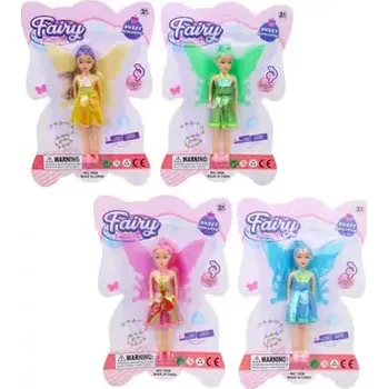 Panenka MaDe 16820 Panenka víla 4 barvy (16820)