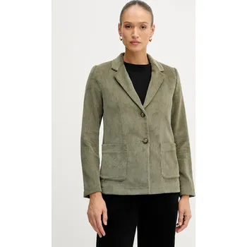 Chlapecké oblečení Manšestrová bunda United Colors of Benetton 2Q5GDW03I zelená 87X, vel. 34