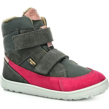 Dívčí obuv Froddo G3160252-9 UP Dark Grey zimní barefoot boty Velikost boty (EU): 30, Vnitřní délka boty: 197, Vnitřní šířka boty: 74