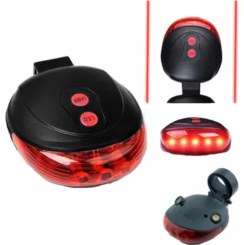 Cyklosvítilna Hütermann Zadní světlo na kolo + 2x laser...