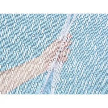 Bytový Textil Škodák a.s. Záclona kusová, vz. 66272 - čárečky, 180x350 cm