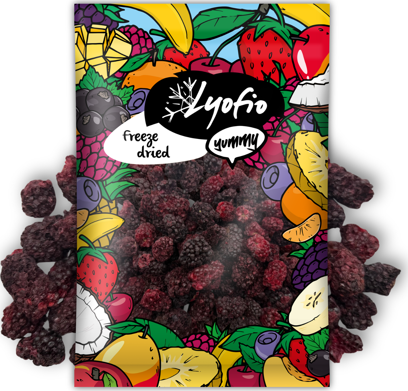 Lyofio.cz - Mrazem sušená ostružina 100 g