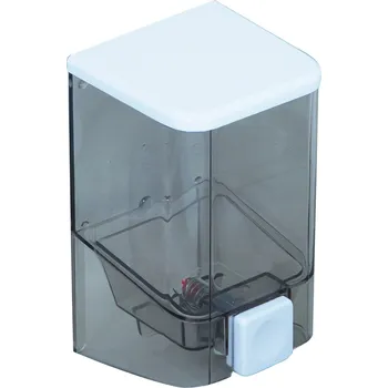 Dávkovač mýdla MSV nástěnný dávkovač mýdla, čirý, plast, 1000 ml