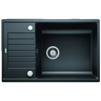Granitový dřez Blanco ZIA XL 6 S Compact silgranit černá oboustranné provedení s excentrem - 526018