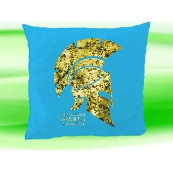 Dekorativní polštářek Polštářek SPARTA 35x35 cm tyrkysový