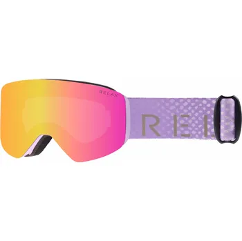 Sjezdové lyžování RELAX lyžařské brýle FLOW levandulová matná