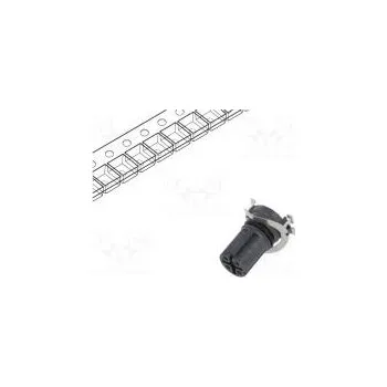 Elektrická zásuvka Zásuvka M12 PIN 4 zásuvka kód D-Ethernet na PCB SMT 250V 4A