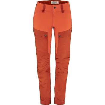 kalhoty dámské FJÄLLRÄVEN Keb Trousers W, Red - 44