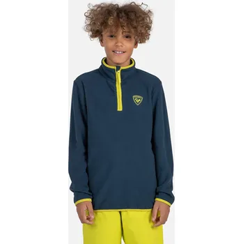 Chlapecká mikina Dětská Fleecová mikina ROSSIGNOL JR STRAWPILE FLEECE HZ RLNYL05_715 – Tmavě modrá 6
