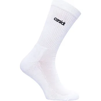 Pánské ponožky Ponožky Carsick Classic Embroidery White - 41