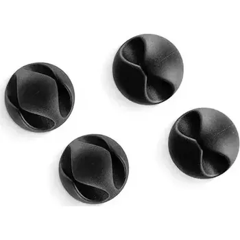 Swissten organizér- držák na kabely sada 4 ks