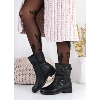 Dámské kozačky Cathay moda Nízké zimní kozačky 2667-1B Velikost: 39