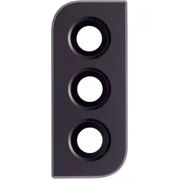 Sklíčko zadní kamery Samsung S901, S906 Galaxy S22, S22 Plus black s rámečkem