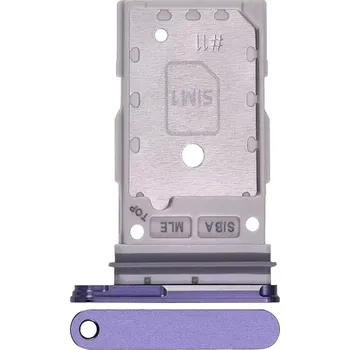 Držák (šuplík) SIM Samsung S921, S926 Galaxy S24, S24 Plus cobalt violet