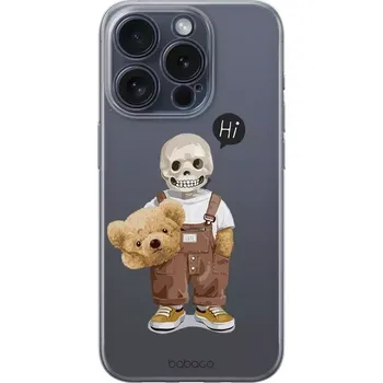 Pouzdro Back Case Babaco Samsung A155, A156 Galaxy A15 4G/ 5G Skull Teddy (transparent)