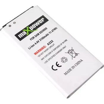 Baterie pro mobilní telefon Baterie Samsung Galaxy S5 I9600 - XCover4 Lithium-Ion 3100 mAh Maxpower