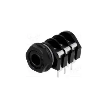 Elektrická zásuvka Zásuvka Jack 6,35mm zásuvka stereo s vypínačem úhlové 90°