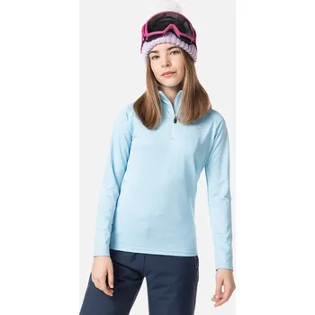 Dívčí oblečení Dětská Mikina ROSSIGNOL GIRL 1/2 ZIP WARM STRETCH RLIYL04_742 – Modrá 16