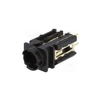 Elektrická zásuvka Zásuvka Jack 6,35mm zásuvka mono,s plastovou maticí přímý