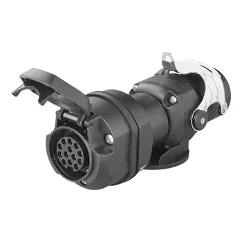 Měnič napětí Redukce zásuvky tažného zařízení + měnič napětí 15pin 24V / 13pin 12V