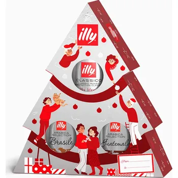 Káva XMAS TREE 2025 - 3 x 125g illy mletá