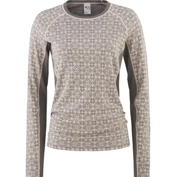 Dámské Termo tričko KARI TRAA ROSE LIGHT LS 611364-WGREY – Šedá XL