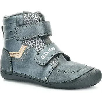 Dívčí obuv D.D.Step W063-52804E černé zimní barefoot boty Velikost boty (EU): 31, Vnitřní délka boty: 200, Vnitřní šířka boty: 78
