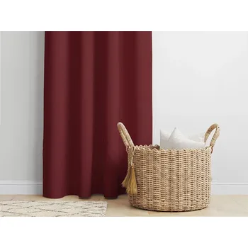 Závěs Bytový Textil Škodák a.s. Závěs kusový Rongo, bordó, 140x250 cm