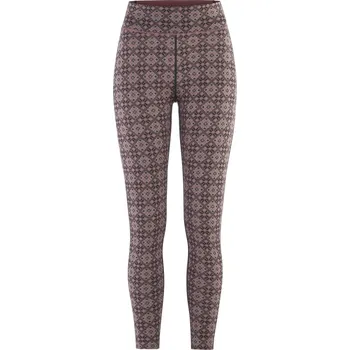 Dámské legíny Dámské Termo legíny KARI TRAA ROSE LIGHT PANT HW 611365-TAUPE – Růžová S
