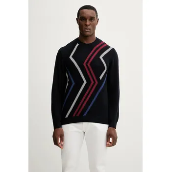 Dámský svetr Svetr s příměsí vlny Armani Exchange XM001323.AF13776 námořnická modř 59A, vel. S