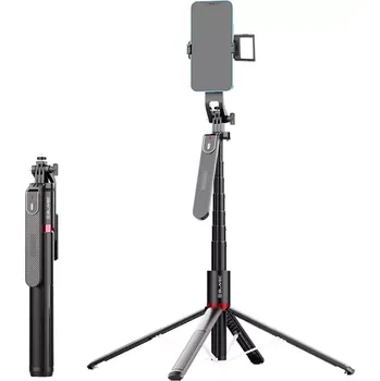 Selfie tyč Selfie držák Blavec P08 tripod, s funkcí stativu (až 220cm), 1x lampa, bluetooth, barva černá