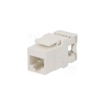 Elektrická zásuvka Zásuvka RJ45 PIN 8 Kat 5e nestíněné,Keystone 24AWG-26AWG