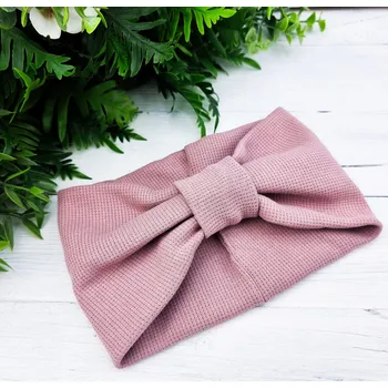 Čelenka Kulišárny Čelenka Turban WAFLE PURPLE VELIKOST: 62