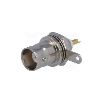 Elektrická zásuvka Zásuvka BNC zásuvka pájení do panelu teflon Třída standard