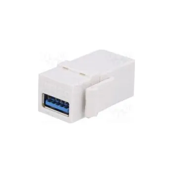 Elektrická zásuvka Zásuvka spojka zásuvka x2 USB A zásuvka x2 přímý Keystone