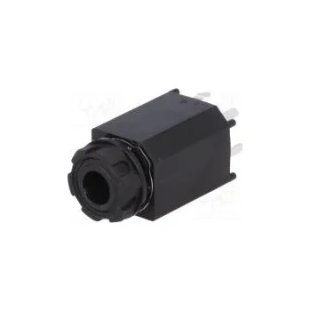 Elektrická zásuvka Zásuvka Jack 6,35mm zásuvka stereo,s uzemněním přímý THT