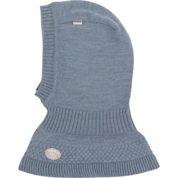 Kukla Merino kukla Balaclava "Medium Blue" Lillelam VELIKOST: 6-12 měsíců