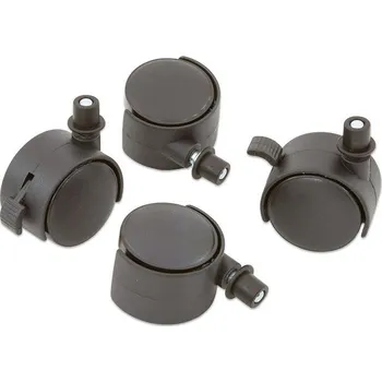 Příslušenství pro dětskou postel a kolébku Kolečka pod dětskou plastovou postýlku, 4 ks