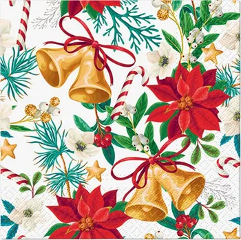 Papírový ubrousek PAW2 Papírové ubrousky PAW 33 cm x 33 cm Botanical Noel 20 ks