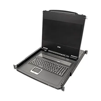 KVM přepínač Aten Výsuvná konzole 19", LCD 17,3", US, touchpad, USB, HDMI/DVI/VGA, full HD (CL6700MW) (CL6700MW US) - 14.01.7510