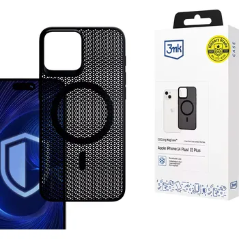 Pouzdro na mobilní telefon 3MK Cooling Ochranné prodyšné pouzdro iPhone 14 - iPhone 15 Plus s MagSafe