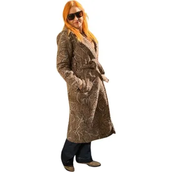 Dámská bunda Monica collection Přechodový kabát s páskem 25490