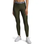 Dámské kompresní legíny s vysokým pasem Under Armour HG LEGGINGS W zelené 1383559-308 - XS | UK 2,5 | US 3