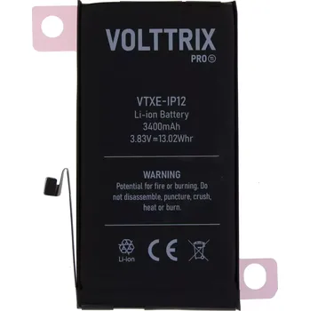 Baterie pro mobilní telefon Volttrix PRO TI programovatelná baterie iPhone 12 - iPhone 12 Pro 3400 mAh