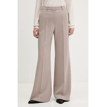 Dámské kalhoty Kalhoty HUGO 50545533 béžová 08X, vel. 36