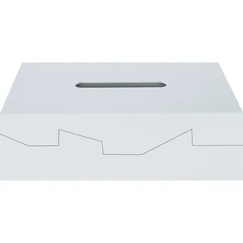 Spirella box na kapesníky SILHOUETTE, bílý, plast