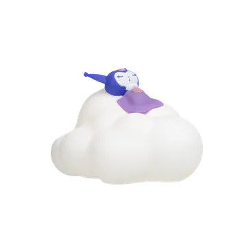 Party dekorace Kuromi dotyková lampa - obláček